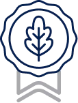 Icona certificazione di sostenibilità LEED Gold